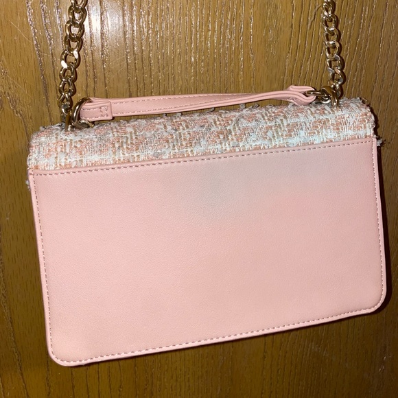 Pink Tweed Guess Crossbody - Picture 3 of 5
